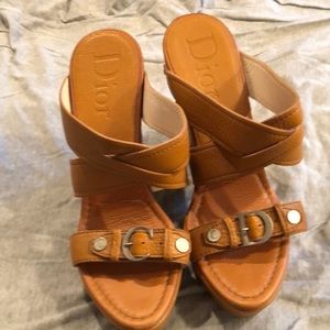 Women’s Dior wedges size 39 euro